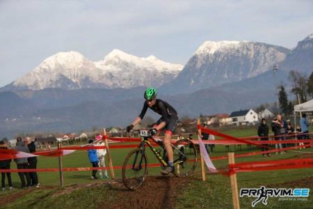 Tri zmage Calcita na ciklokrosu v Šenčurju 2